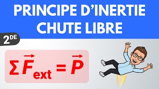 Chute libre et contraposée du principe dinertie  Seconde  Physique [upl. by Amby]