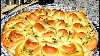 GARLIC FLOWER BREAD  How To Make GARLIC FLOWER BREAD  Cooking with Mitisha [upl. by Hgielrac315]