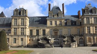 Palace of Fontainebleau  Chateau de Fontainebleau  The Residence of French Kings  France [upl. by Anikehs]