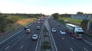 M6 Motorway Traffic [upl. by Burrows]