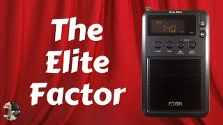 Eton Elite Mini AM FM Shortwave Portable Radio Review [upl. by Dyan]