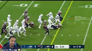 FlightReacts To Indianapolis Colts vs New England Patriots Game Highlights  NFL 2023 Week 10 [upl. by Wolfram48]