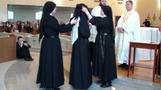 Passionist Nuns Vows  Perfect Veil HD [upl. by Nnaitsirk]