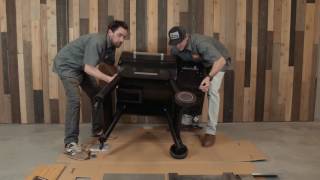 Traeger Timberline 850 and 1300 Assembly [upl. by Eimmis]