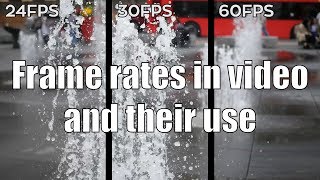 Difference in Frame rates 24fps vs 30fps vs 60fps  AVI [upl. by Natanoy]