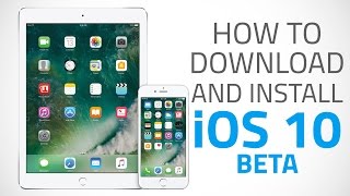 How to Download and Install iOS 10 Beta on iPhone iPad or iPod touch [upl. by Blanc452]