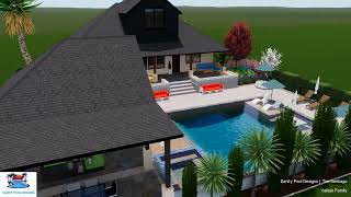 Sanity Pool Designs  Vallejo Family Rendering [upl. by Carmina826]