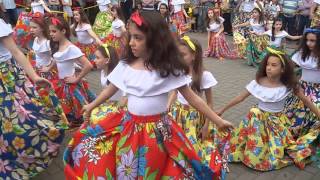 Apresentação Meninas São Bento  Criciúma 90 anos  Dança do Carimbó 31102015 [upl. by Niltyak192]