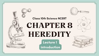 Heredity 01  Introduction  Chapter 8  Class 10th Science NCERT  Session 202324 [upl. by Camden]