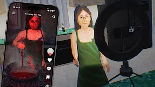 A Horror Game Where Your GF Is A Tiktok Video Creator  Terroro [upl. by Eskil343]