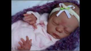 Reborn baby girl Rebekka Little Footprints Nursery [upl. by Gerstner]