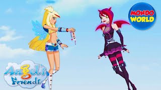 ANGELS FRIENDS season 2 episode 20  cartoon for kids  fairy tale  angels and demons [upl. by Yeltsew562]