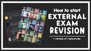 How to start revising for the QCE external exams [upl. by Queri115]