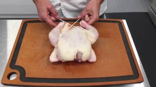 How to Truss a Chicken  My Recipes [upl. by Aronoff]