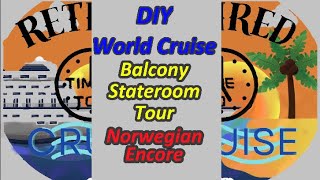 NCL Encore Balcony Stateroom Tour Oct 2024 [upl. by Salohcin775]