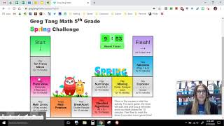 5th Grade Math  Greg Tang Spring Math Challenge [upl. by Moulden]