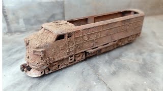 Restoration of old international Locomotive  Locomotive restoration old model abandoned [upl. by Einafit]