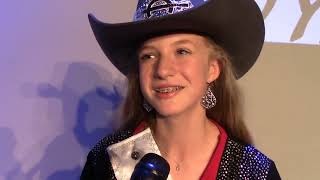 Audrey Sisson  Sheridan WYO Rodeo Junior Princess 2025 [upl. by Lawson]