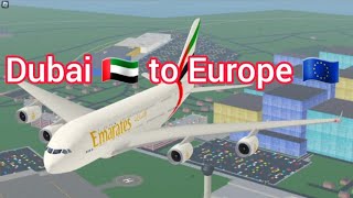 Emirates Full Flight ✈️  Boeing 777  Dubai  Europe  Trip Report  Emirates pilot [upl. by Brenner]