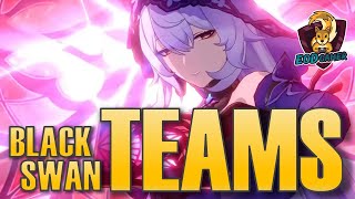 Best Teams for Black Swan in Honkai Star Rail DOTHypercarryNew Player [upl. by Jedediah]