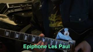 Epiphone SG vs Epiphone Les Paul [upl. by Eldoria]