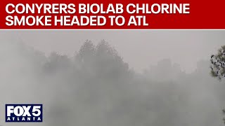 BioLab fire smoke may shift to Atlanta  FOX 5 News [upl. by Williamson186]