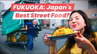 The Best Street Food in Japan  Mustvisit food stall districts off the beaten path in Fukuoka City [upl. by Eedeed]