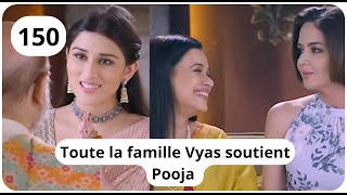 Ma raison dêtre épisode 150 Toute la famille Vyas soutient Pooja Pooja devient leur protégé [upl. by Aidnyl]