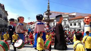 Gigantones e Cabeçudos  Viana do Castelo 2018 [upl. by Nosdivad]