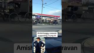 Amish showing love for Trump [upl. by Ennovad]