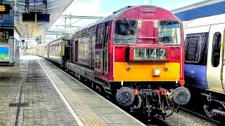 20142 and 50008 make an appearance at Reading 051024 [upl. by Ardnuhs595]