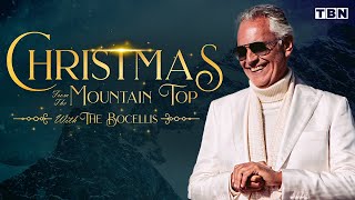 Andrea Bocelli Christmas from the Mountain Top with the Bocellis  TBN [upl. by Ger]