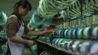 Silk manufacturing process introduction  How silk is made dubbed version at the end 结尾配音版） [upl. by Yllac]