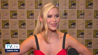 The Boys  Erin Moriarty on Playing Shapeshifter Annie  ComicCon 2024 [upl. by Barcus]