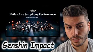 Natlan Live Symphony Performance  Genshin Impact REACTION [upl. by Fayre196]