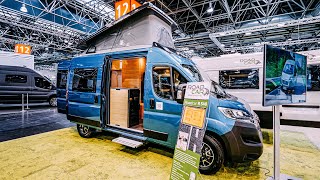 POSSL ROADCAR R 540 POPUP 2024 REVIEW at Caravan Salon Düsseldorf 2023 Your everyday campervan [upl. by Plusch]