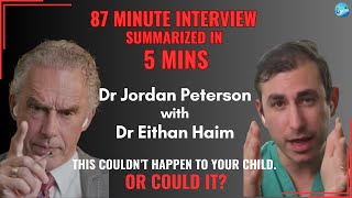 Save Time  5 Minute Summary of Dr Jordan Petersons Meeting With Dr Eithan Haim  Incredible [upl. by Anear]