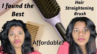 Lifelong Hair Straightener Brush  Affordable Hair Straightener Review  First Impression [upl. by Irmgard]