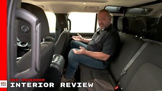 2020 Land Rover Defender 110 Interior Cabin Review [upl. by Klapp102]