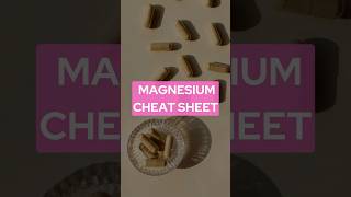 Wann du welches Magnesium nehmen solltest ⚡️ Magnesium Hormone Wellness Wellbeing health [upl. by Aicenat]