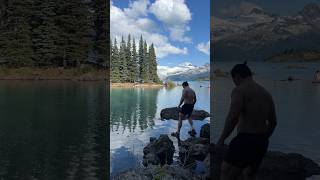 Hiking Panorama Ridge and Swimming in Garibaldi Lake 🇨🇦🏔️ britishcolumbia canada hiking [upl. by Annaoj]