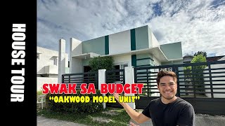 SWAK SA BUDGET I Affordable House and Lot in Bulacan near Caloocan and Quezon City I Oakwood Model [upl. by Neddra]