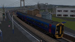 TS2020 Cardiff Central  Penzance Class 158 [upl. by Lula]