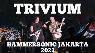 TRIVIUM  LIVE AT HAMMERSONIC FEST ANCOL JAKARTA 2023 [upl. by Shanleigh619]