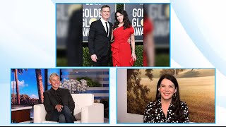 Lauren Graham Is Respecting Boyfriend Peter Krause’s ‘Covid Corner’ [upl. by Barta]