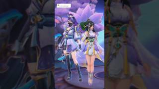 Hanabi x Kagura mobilelegends mlbb ml collab mlbbshorts shortsfeed trendingsong jj game [upl. by Essiralc598]