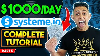 SystemeIO Step By Step Tutorial Affiliate Marketing amp AI Business Walkthrough [upl. by Ettennaj]