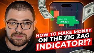 🔥 ZIG ZAG INDICATOR  BEST HACKS AND SETTINGS  Zig Zag Indicator  ZigZag Trading [upl. by Jallier]