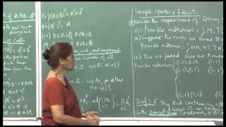 Mod01 Lec02 Sample space  events axioms of probability [upl. by Nilorac170]