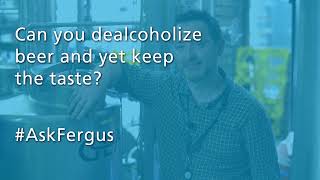 Can you dealcoholize beer and yet keep the taste [upl. by Hayotal]